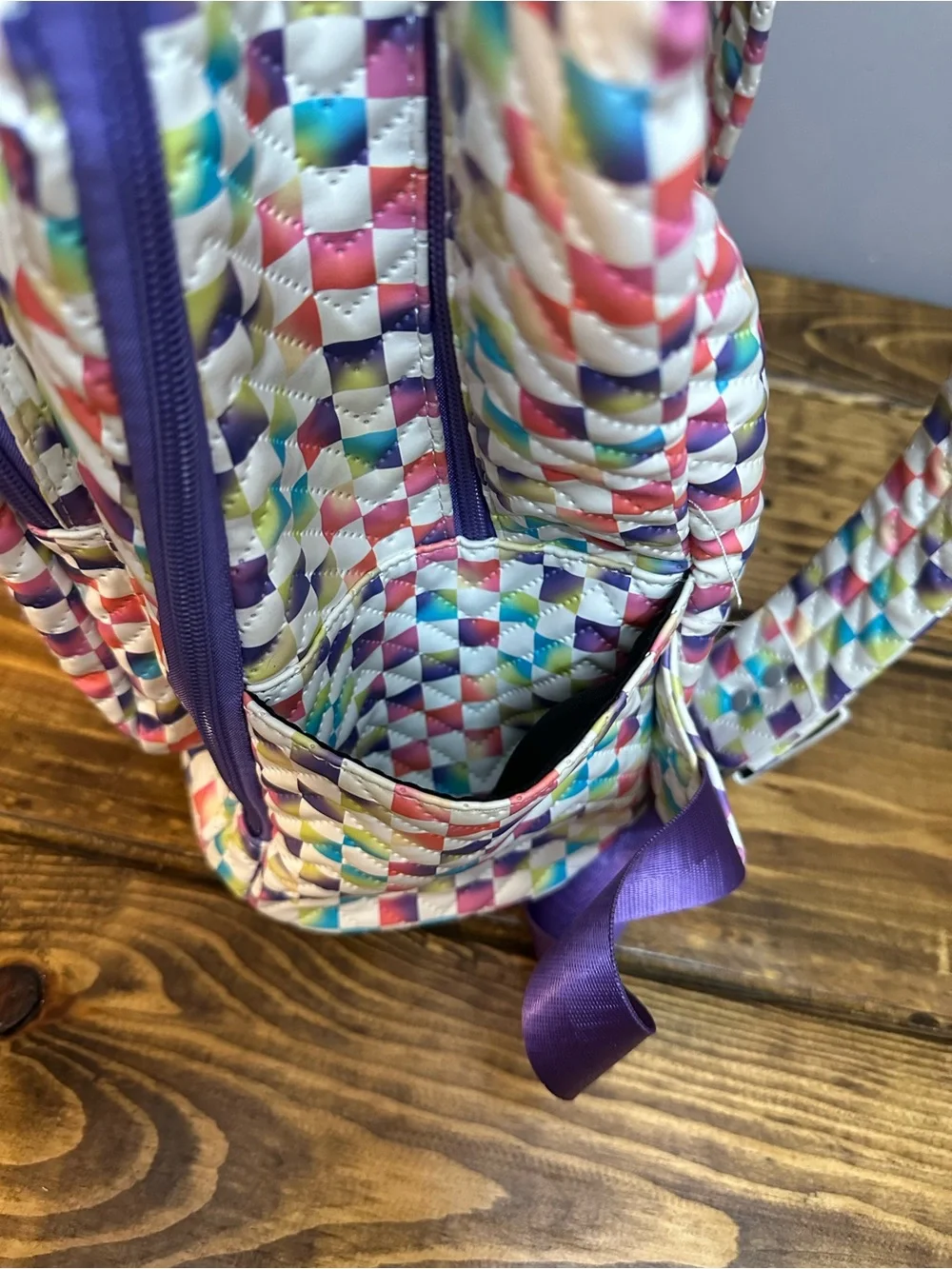 Girls Colorful Smily Face Backpack